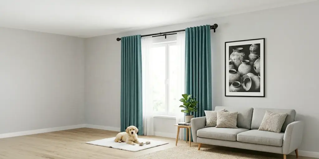 Finishing Touches For Home &Amp; Office - 25Mm Curtain Poles